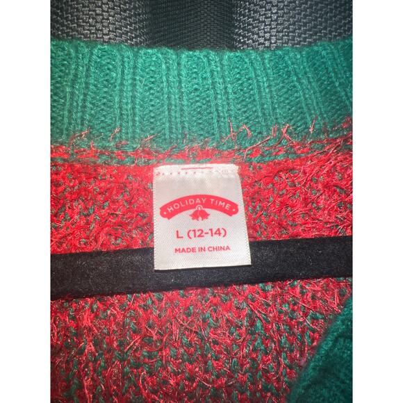 Ugly Christmas Sweater Xmas Size Large Dog - Picture 2 of 3